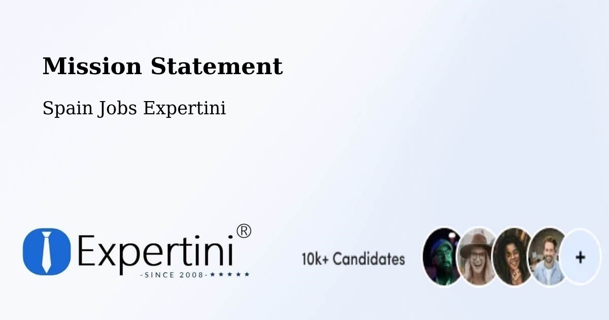 Corporate Mission – Soria - Spain Jobs Expertini